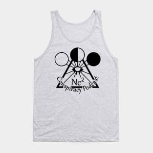 NC2 Conspiracy Podcast Black/White Tank Top